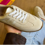 Tênis Moleca Listras Laterais