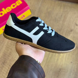 Tênis Moleca Listras Laterais