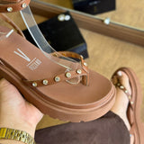 Sandália Vizzano Tiras no Tornozelo com Pedrarias